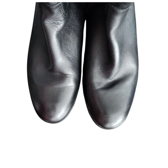 Corso Como Black Leather Riding Style Boots Womens Size 9M Equestrian - Picture 3 of 11